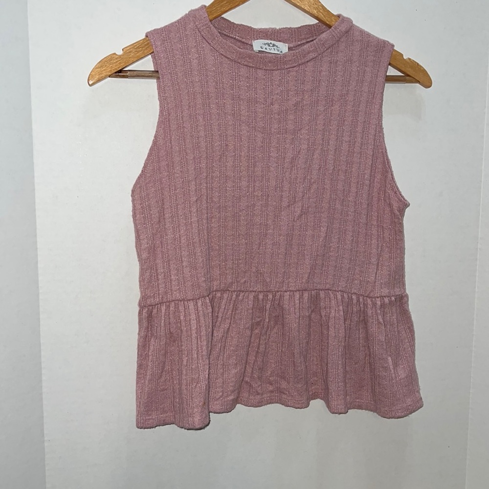 Blush pink tank top